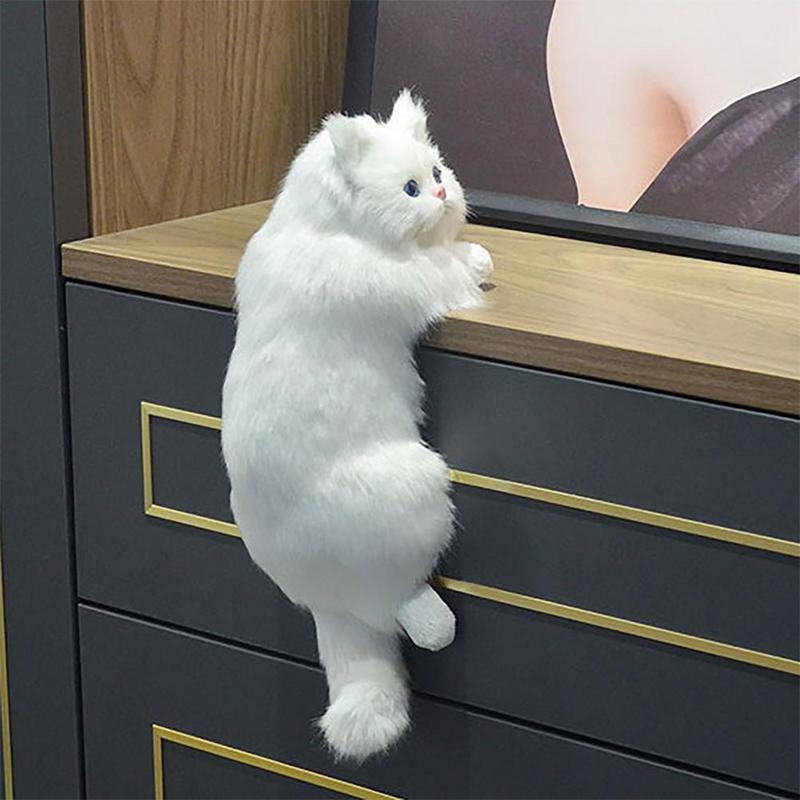 Norvo | Simulering Katt Plush Dukke Modell Dekorasjon