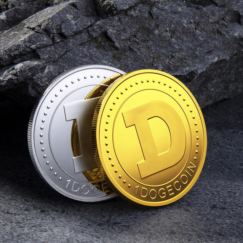 Norvo | UV Farge Trykk Dogecoin Minnemynt
