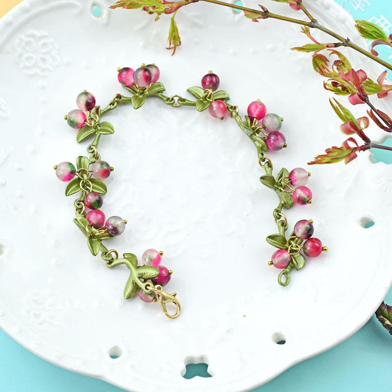 Norvo | Vintage Plante Frukt Armbånd