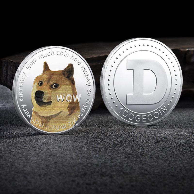 Norvo | UV Farge Trykk Dogecoin Minnemynt