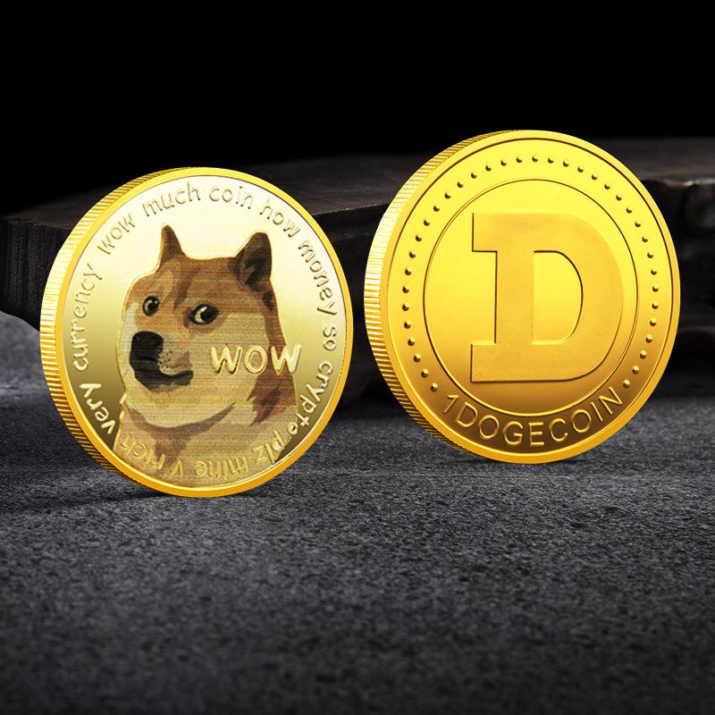 Norvo | UV Farge Trykk Dogecoin Minnemynt