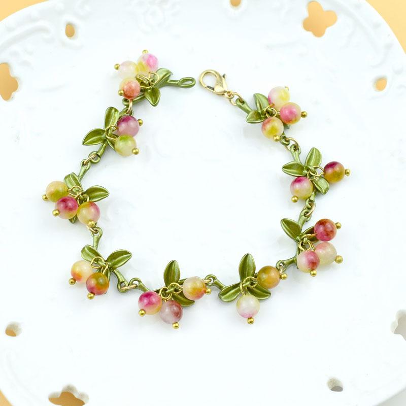 Norvo | Vintage Plante Frukt Armbånd