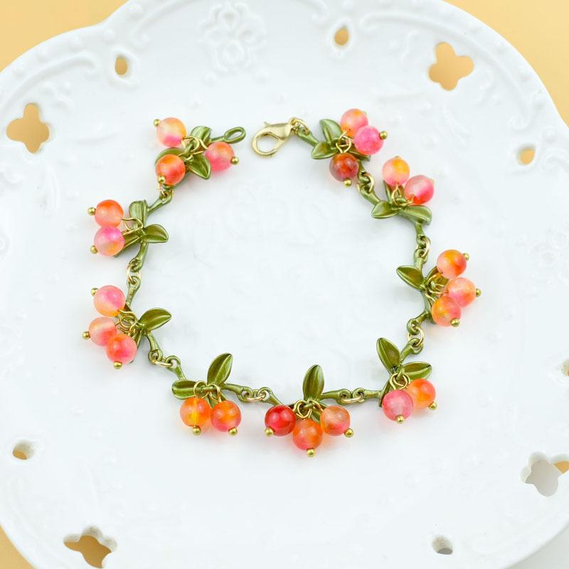 Norvo | Vintage Plante Frukt Armbånd