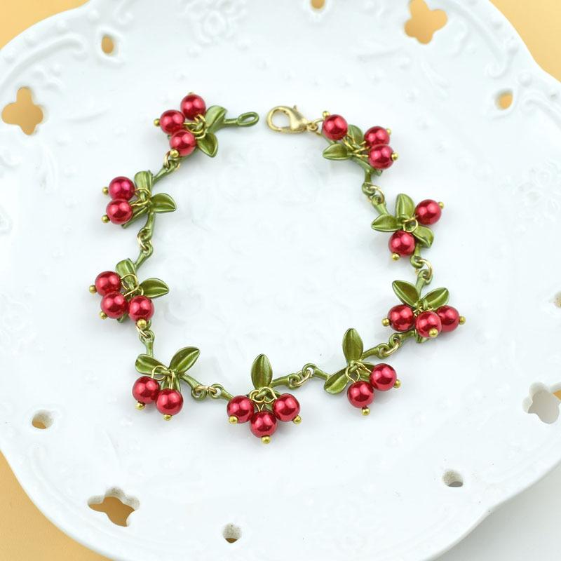 Norvo | Vintage Plante Frukt Armbånd