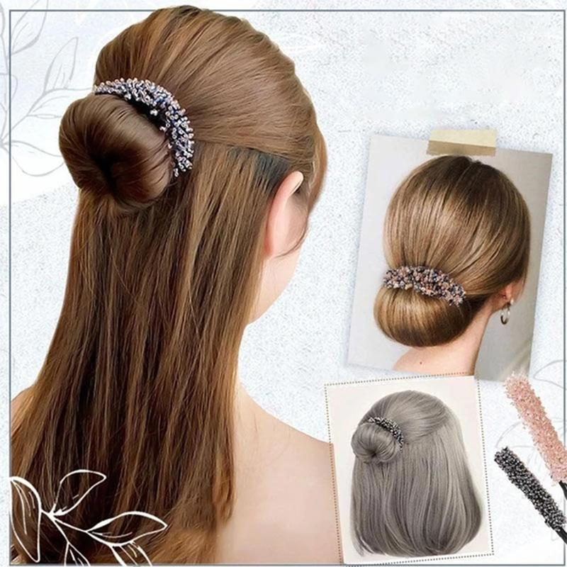 Norvo | Rhinestone Easy Bun Maker