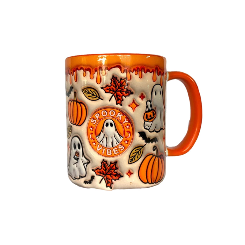 Norvo | Pumpkins kaffekopp med spøkelse