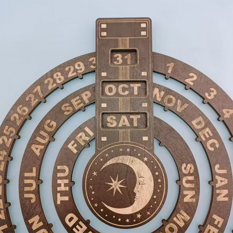 Norvo | Tre Rotasjons Sirkulær Perpetuell Kalender