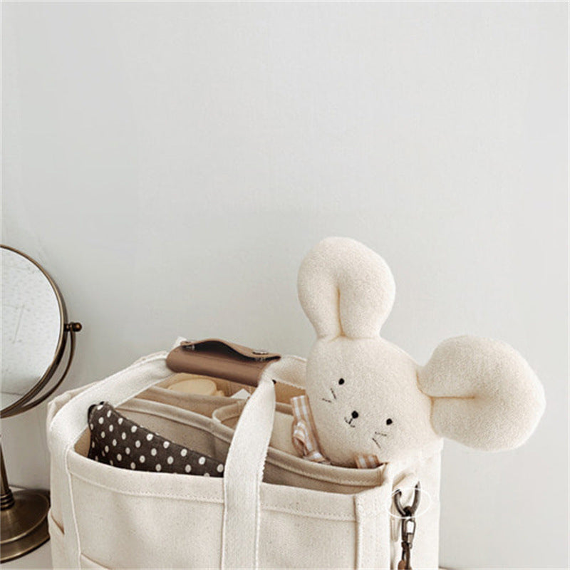 Norvo | Solid Color Canvas Shopper Bag