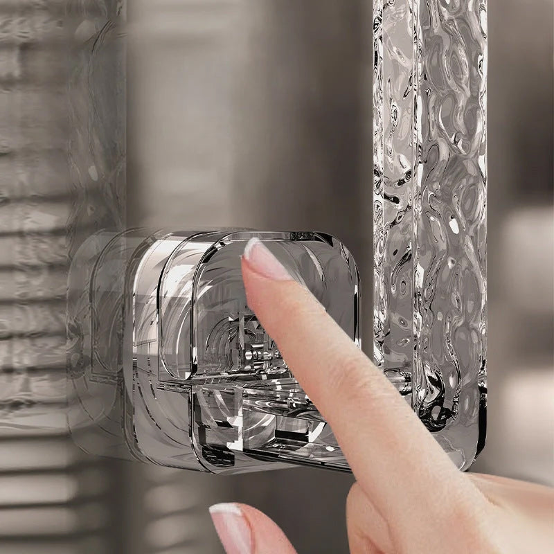 Norvo | Transparent Ripple Multifunctional Suction Cup Handles