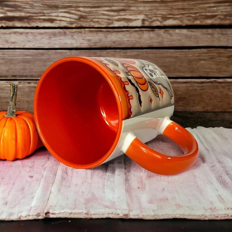 Norvo | Pumpkins kaffekopp med spøkelse