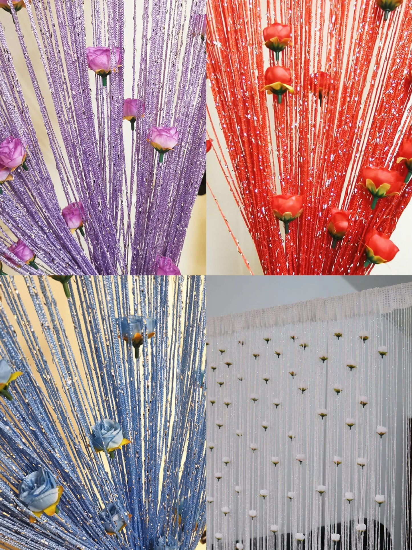 Norvo | Rose Thread Dørgardin