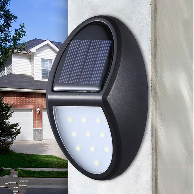 Norvo | Solar LED Vegglampe for Utendørs – Værbestandig, Energisparende og med Bevegelsessensor