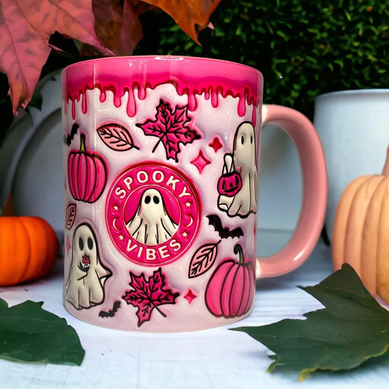 Norvo | Pumpkins kaffekopp med spøkelse