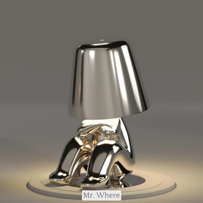 Norvo | 5 Brothers Trådlampe – Oppladbar LED Designlampe med Dimbar Lys (Varm Hvit)
