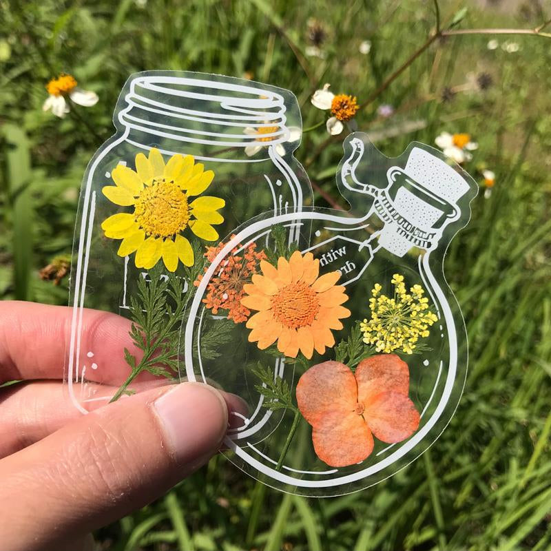 Norvo | Tørkede Blomster Bokmerke Sett