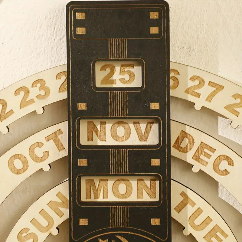 Norvo | Tre Rotasjons Sirkulær Perpetuell Kalender