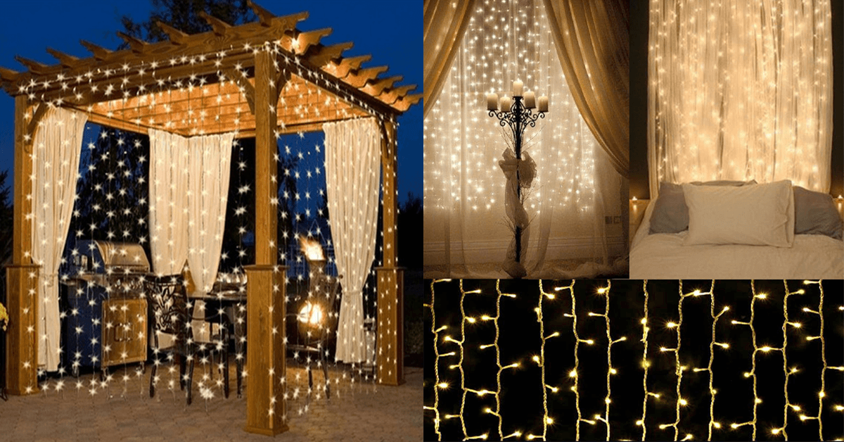Norvo | Vakre LED Gardintrådlys – Design ditt vakre hjørne!