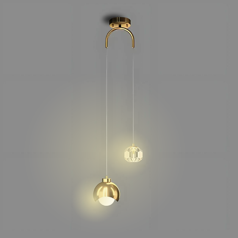Norvo | Moderne LED Pendellampe for Stylisk Stemning i Soverom og Spisestue