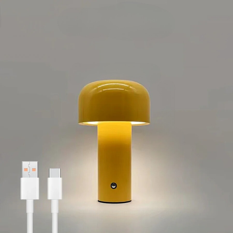 Norvo | Frendorf - Oppladbar sopp LED bordlampe for en koselig atmosfære
