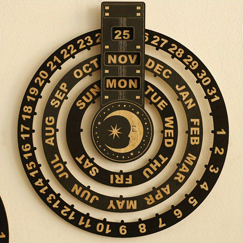 Norvo | Tre Rotasjons Sirkulær Perpetuell Kalender