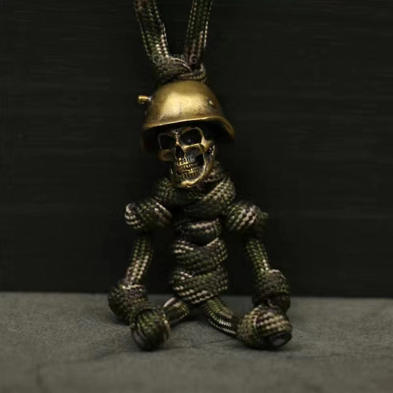Norvo | Skeleton Soldier Paracord Nøkkelring