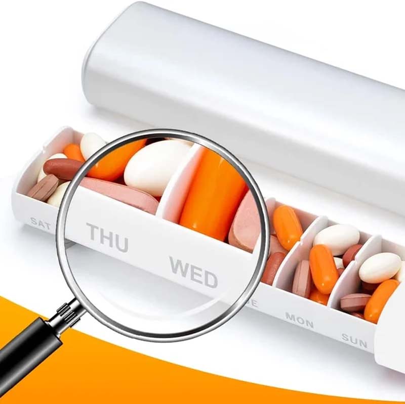 Norvo | Travel Weekly Pill Organizer