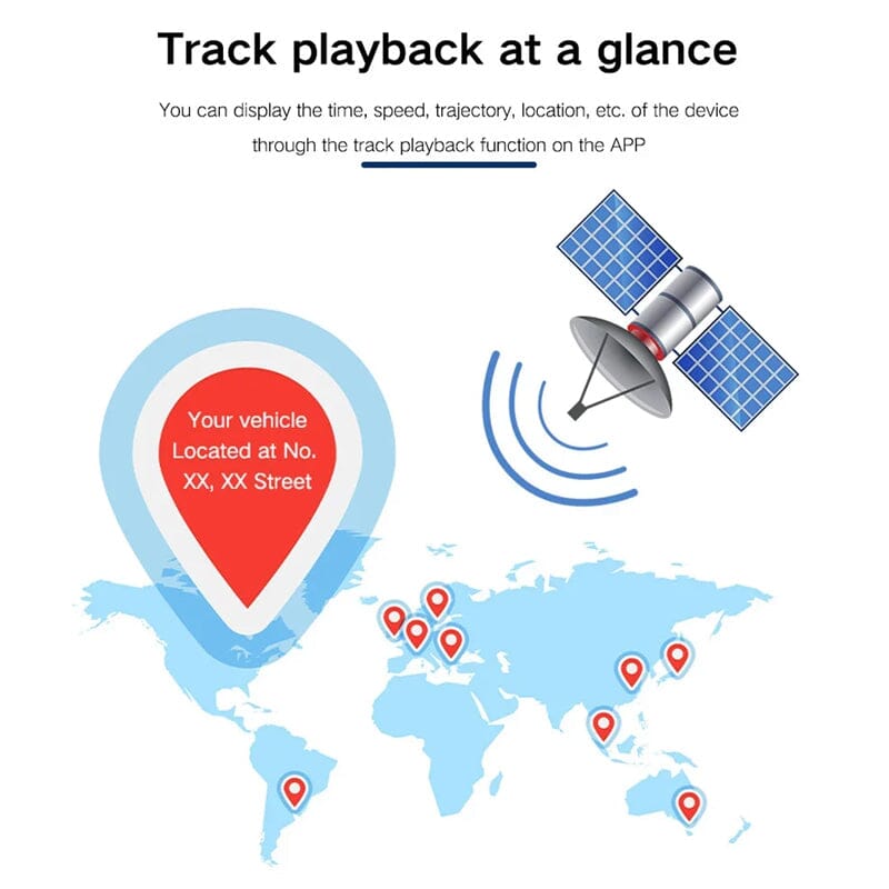 GPS Tracker Sterk magnetisk bilkjøretøy sporing