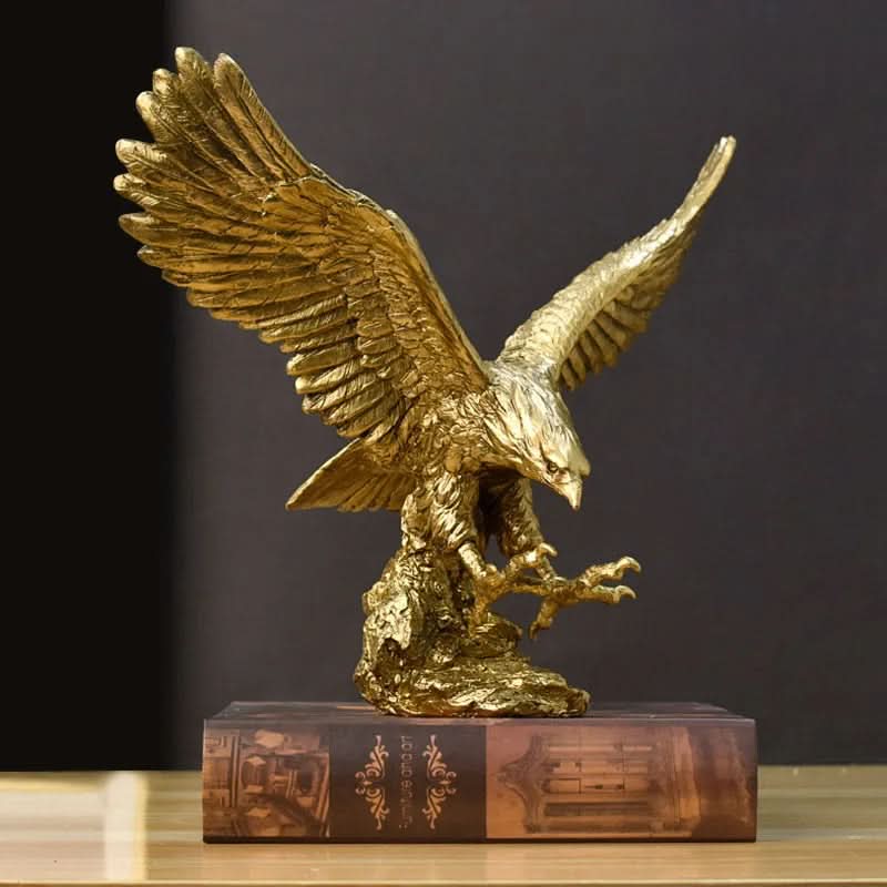 Norvo | Golden Eagle Statue – Luksus Dekor