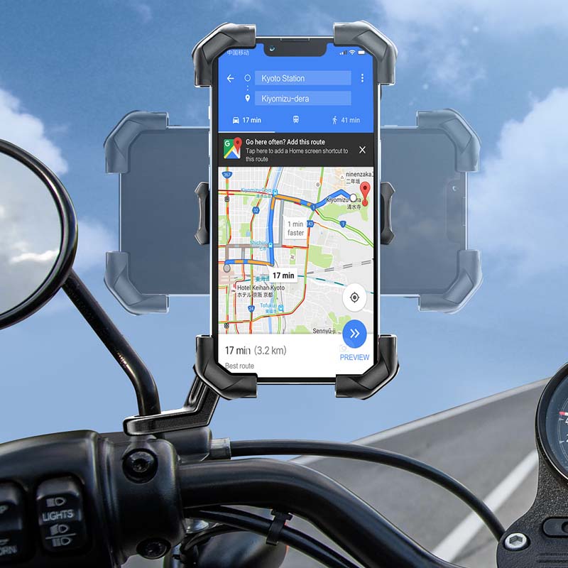 Norvo | Universal Sykkeleholder for telefon med 360° visning