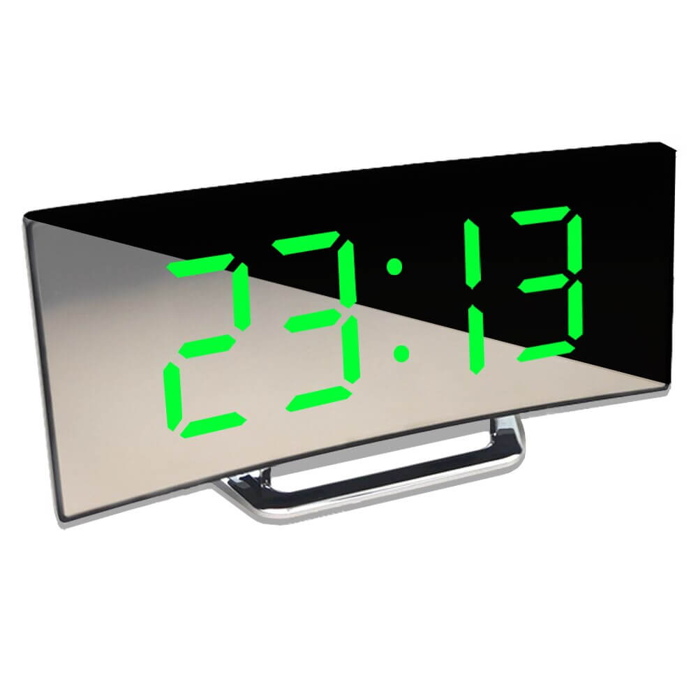 Norvo | Buet LED Digital Vekkerklokke - Rass