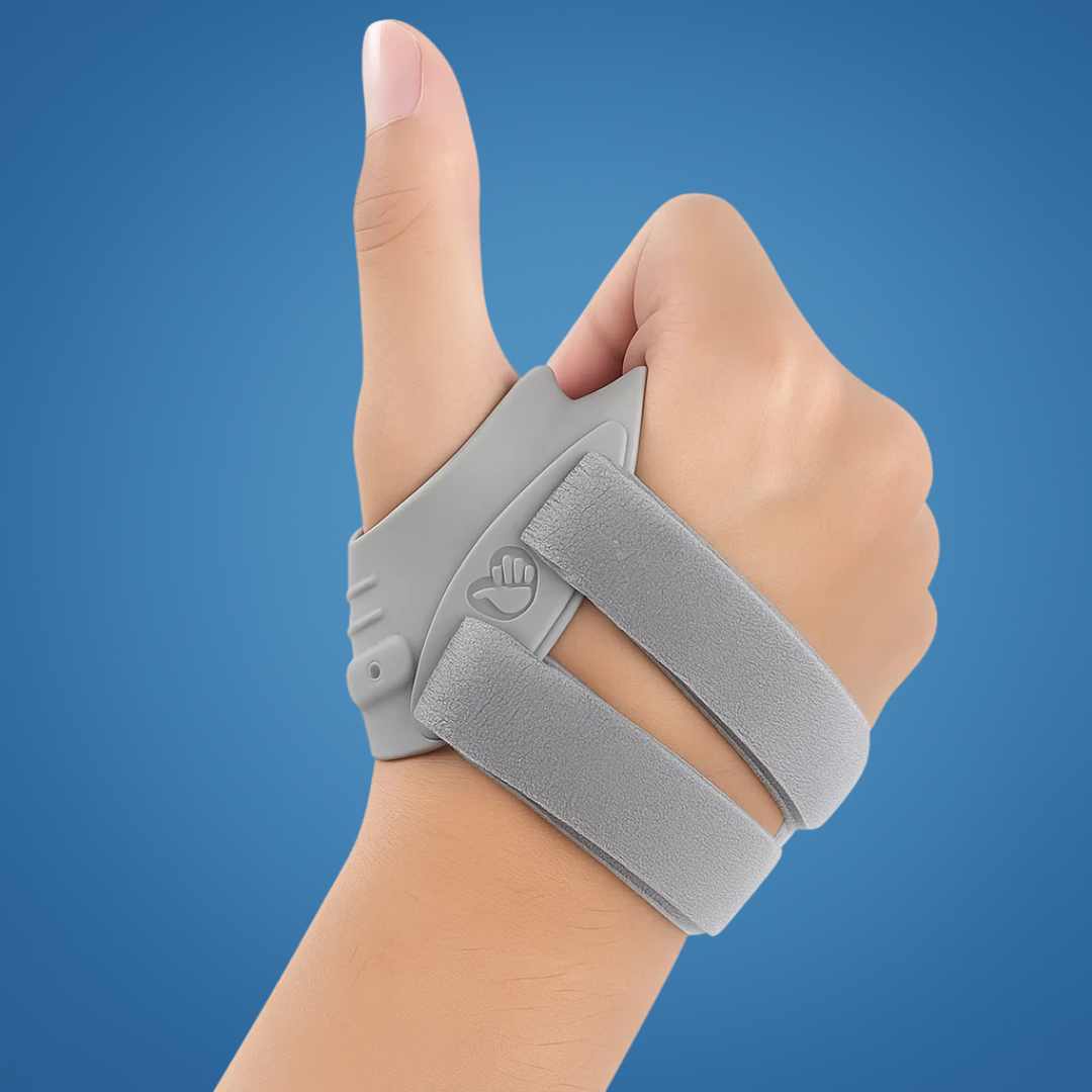 Smertereduksjon og leddstabilisering – Pustende lett splint – CMC leddartrose og forstuvningsbøyle