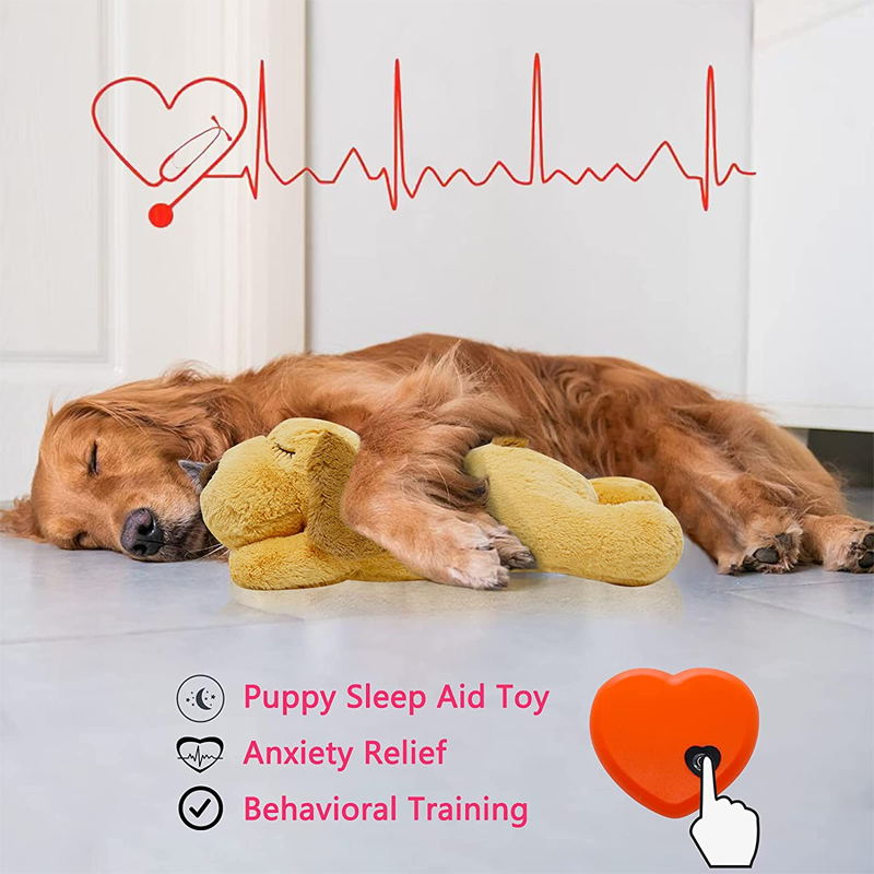 Norvo | Heartbeat Pet Plush Toy for Separation Anxiety