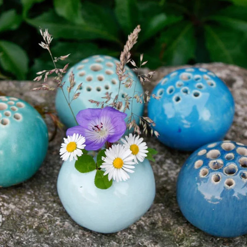 Norvo | Harts Håndlaget Vase Blomster Stein Borddekorasjon