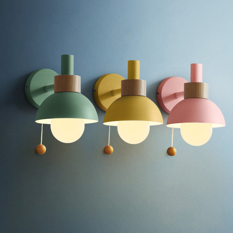 Norvo | Nordic Macaron Globe 1-Lys Vegglampe