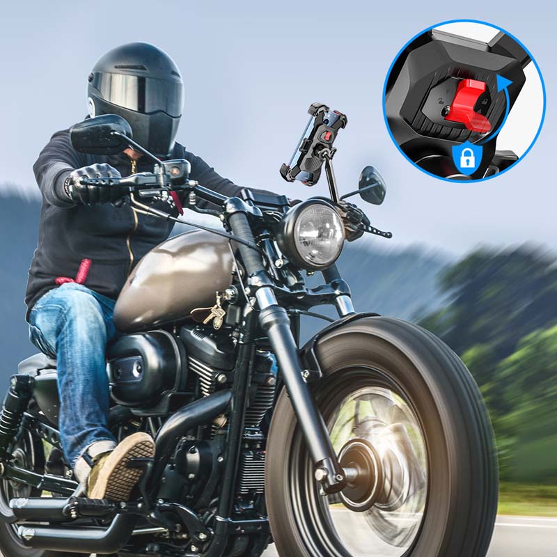 Norvo | Universal Sykkeleholder for telefon med 360° visning