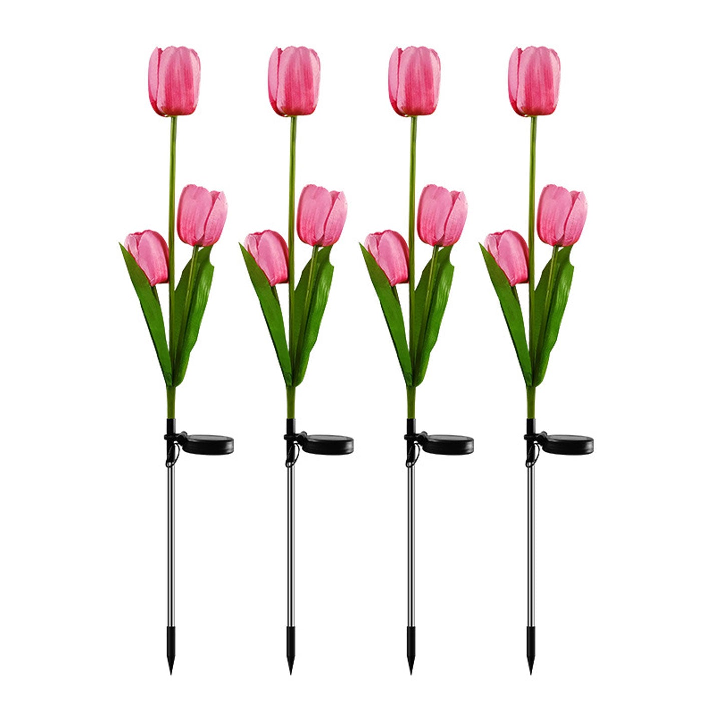 Norvo | Solar Tulip Plenlys Utendørs Hage LED Tulipan Blomsterlys Bakke Stakelandskapslys