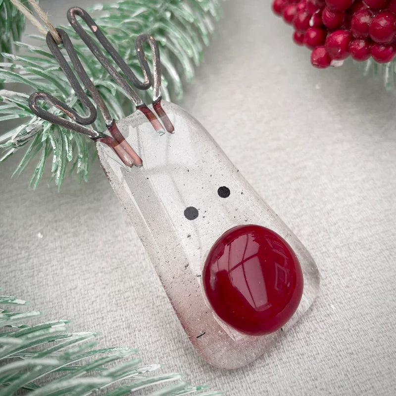 Norvo | Smeltet Glass Juletre pynt