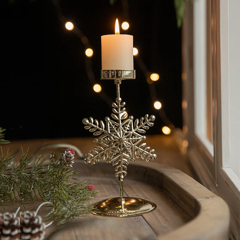 Norvo | Julelysestaker - Stjernedesign og juletre for festlig dekorasjon
