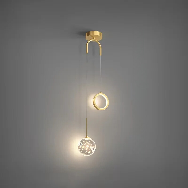 Norvo | Moderne LED Pendellampe for Stylisk Stemning i Soverom og Spisestue