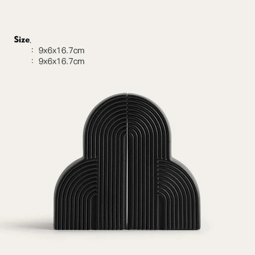 Norvo | Persefone Skyformede Keramiske Bokstøtter