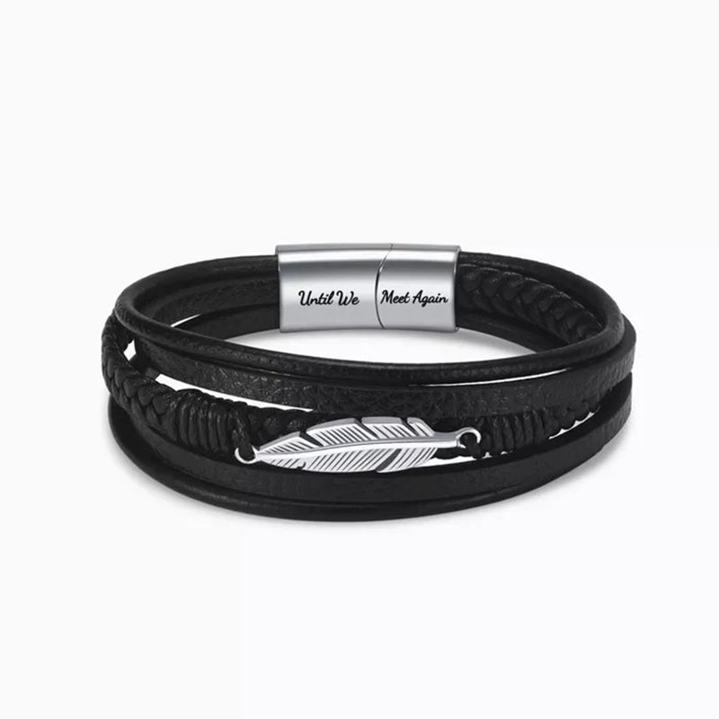 Norvo | Memorial Feather Herrearmbånd