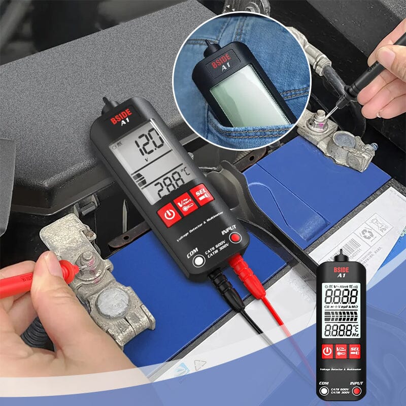 Norvo | A1 Helautomatiske Anti-Brenner Intelligent Digital Multimeter