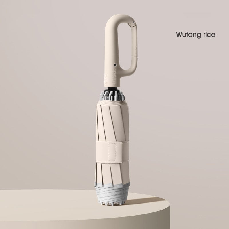 Norvo | Ring spenne paraply, Reflekterende sikkerhetsstripe, Solid vindbestandig, Reiseportabel