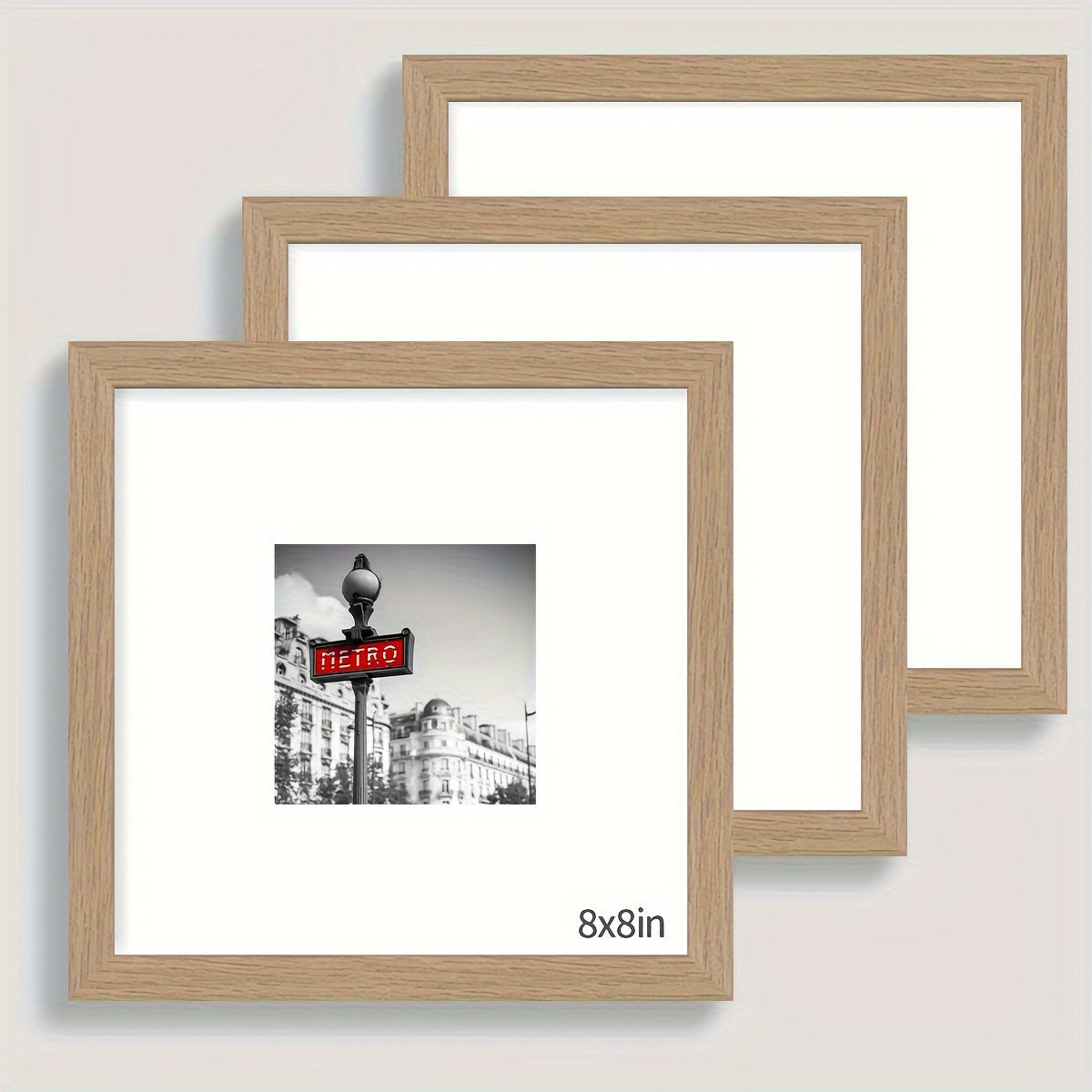 FotoFrame – Stilige Tre Rammer Sett