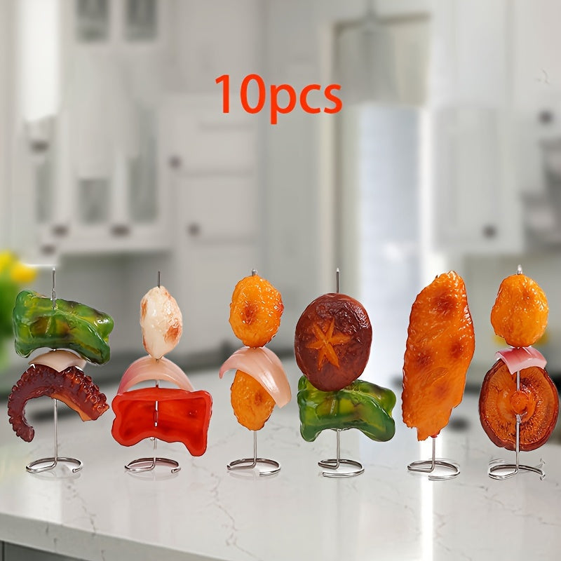 Norvo | GrillMeisterX Turbo Spyd — Perfekte, saftige spyd uten vridningsstress for din ultimate grillfest (10 deler)