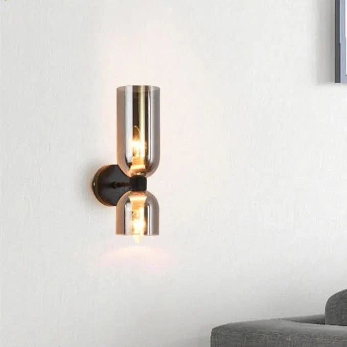 Norvo | Moderne Dobbel Glassvegglys