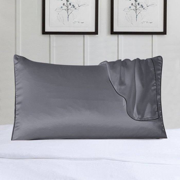 Norvo | 2-Pack 100% Silke Putetrekk med Kant