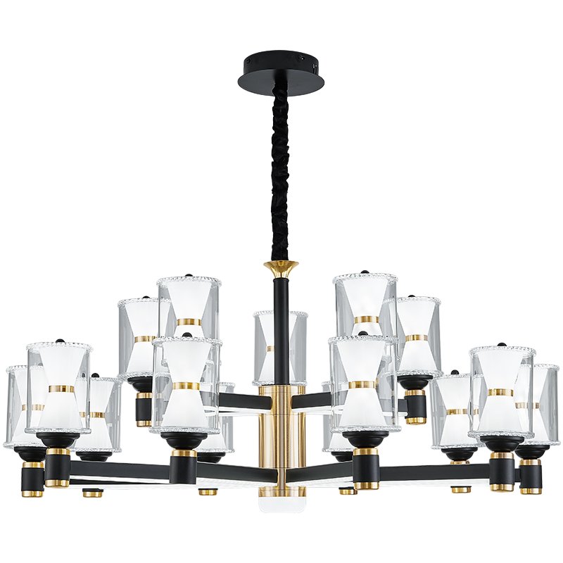 Norvo Timeglass 2 Lag Kronleuchter