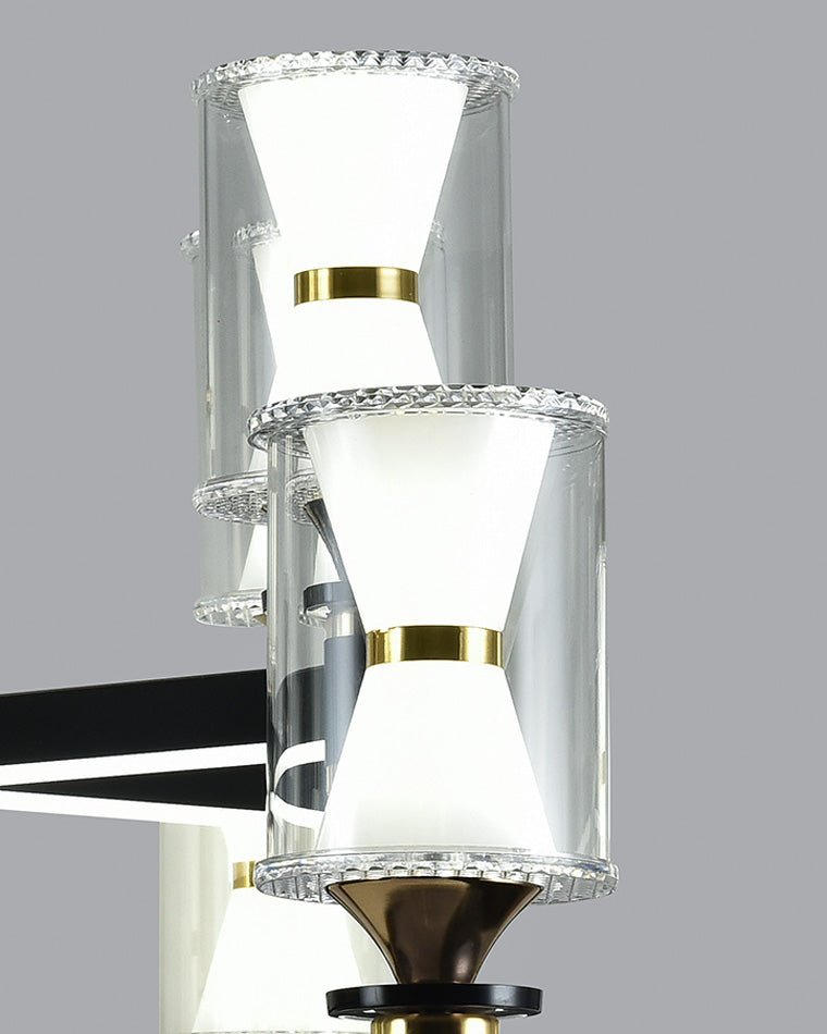 Norvo Timeglass 2 Lag Kronleuchter