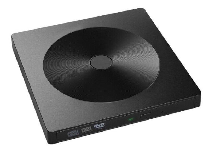 Norvo | USB3.0 & Type-C Bærbar Ekstern DVD-Disk og Brenner, for DVD-R, DVD+R, DVD-RW & CD-R